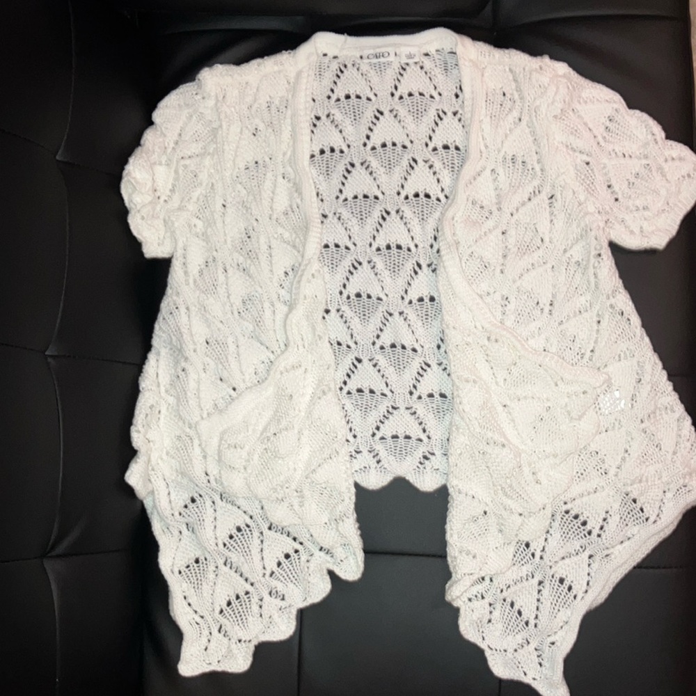 Cato Women's Crocheted Cardigan L